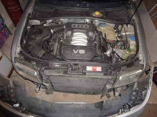 Замена насоса ГУР и жидкости на Audi A4 B5 (2.4 л V6 30V)
