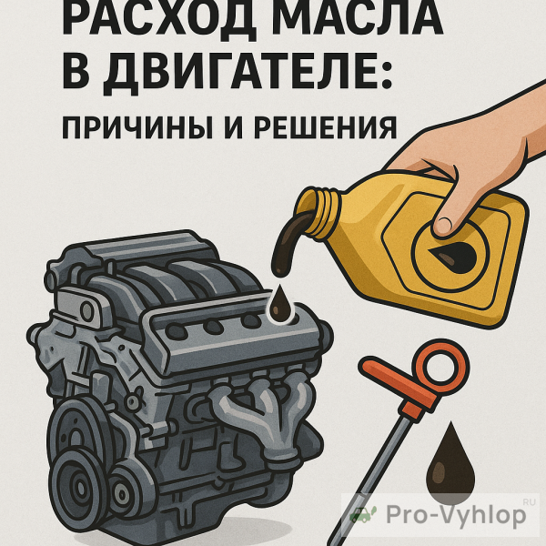 Повышенный расход масла в двигателе: причины и решения