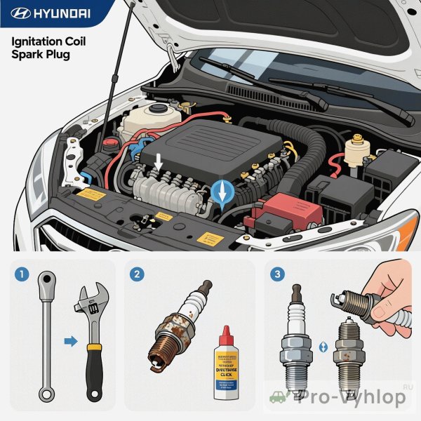 Замена свечей зажигания на Hyundai Santa Fe: полное руководство